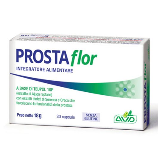 Prostaflor - Avd Reform - 30 capsule - Integratore alimentare che favorisce la funzionalità della prostata