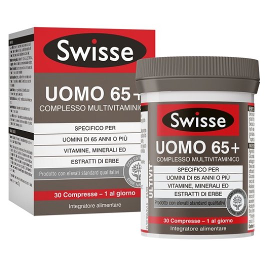 SWISSE UOMO 65+ MULTIVIT 30CPR