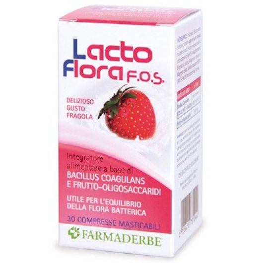 LACTO FLORA FOS 30CPR MASTIC