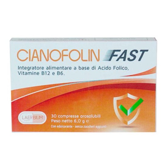 CIANOFOLIN FAST 30CPR OROSOLUB