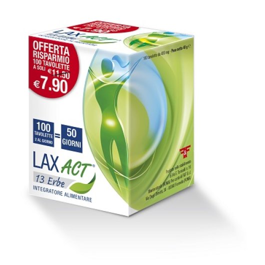 LAX ACT 13 ERBE 400MG 100TAV