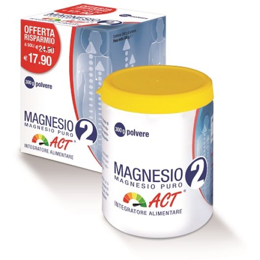 MAGNESIO 2 ACT MG PURO 300G