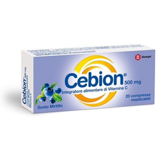 CEBION MAST MIRTIL VIT C 20CPR