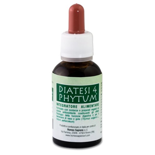 DIATESI 4 PHYTUM GOCCE 30ML