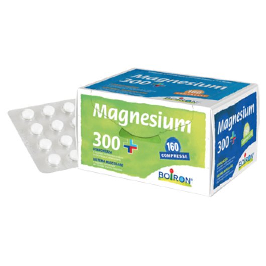 Magnesium 300+ - Boiron - 160 compresse  - integratore di magnesio vitamine e selenio