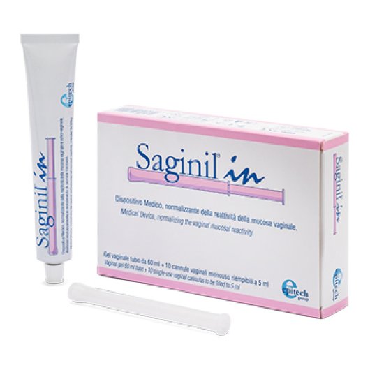 SAGINIL IN 10 CANNULE TUBO60ML