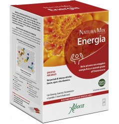 Aboca Natura Mix Advanced Energia 20 Bustine - Integratore per Energia e Vitalità