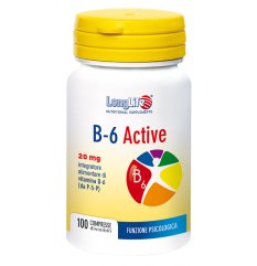 LONGLIFE B6 ACTIVE 20MG 100CPR