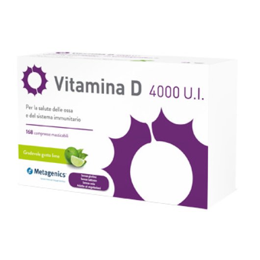 Vitamina D Ossa 4000 UI Metagenics 168 Compresse