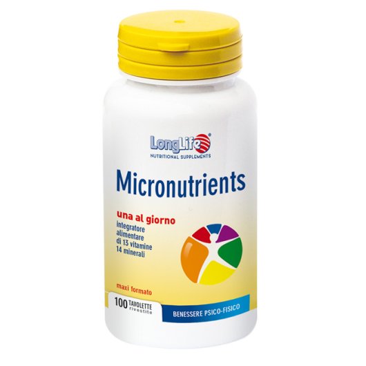 LONGLIFE MICRONUTRIENTS 100TAV