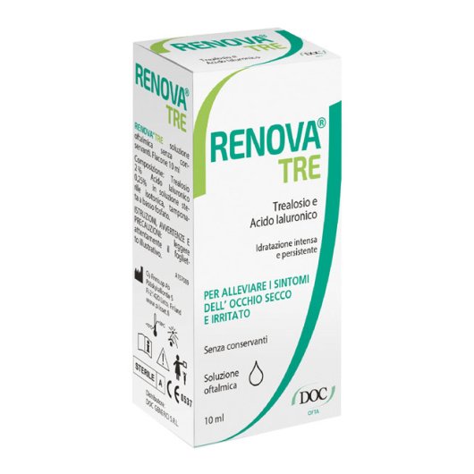 Renova Tre - Doc Generici -  Collirio Soluzione Oftalmica - 10ml