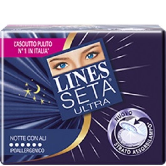 LINES SETA ULTRA NOTTE ALI 10P