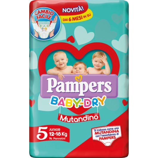 PAMPERS BD MUT JUNIOR SP 14PZ