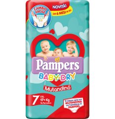 PAMPERS BABY DRY MUT XXL 14PZ