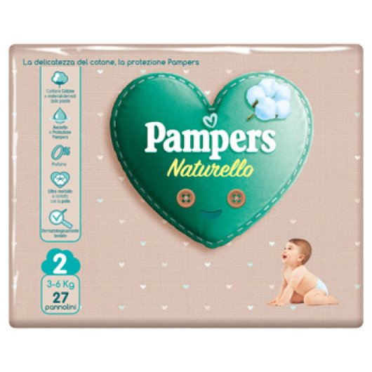 PAMPERS NATUR MINI CP 27PZ