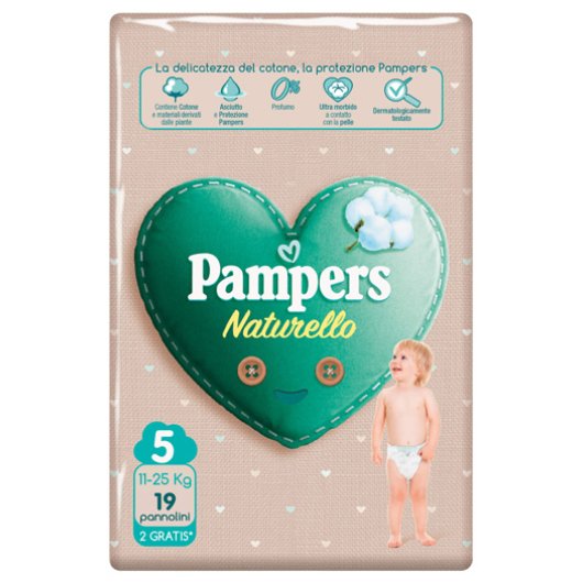 PAMPERS NATUR JUNIOR CP 17PZ+2