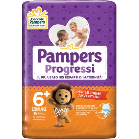 PAMPERS PROGRESSI XL 17PZ