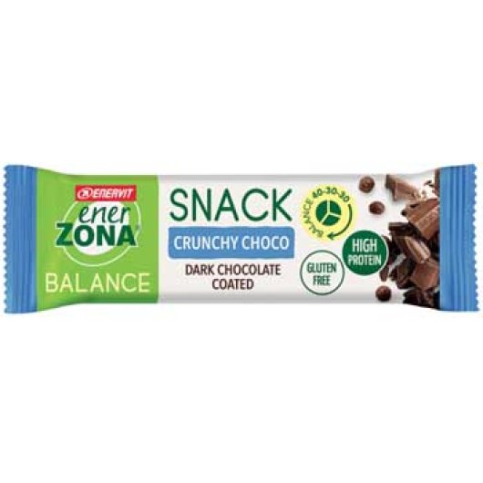 ENERZONA SNACK CRUNCH CHOC 33G