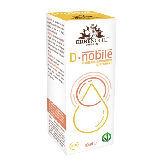 D Nobile - Erbenobili - 30ml - Integratore alimentare di vit D