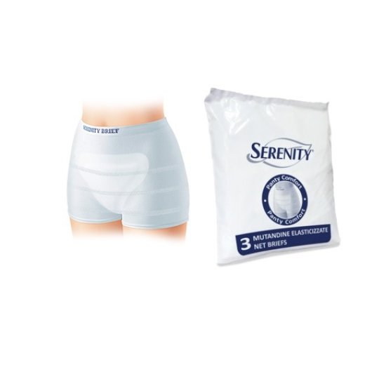 Serenity Panty Comf Mut Xl 3pz