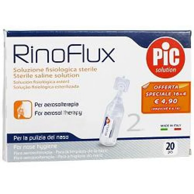 Acquista Rinoflux Sol Fisiol 20f 2ml PIKDARE SpA