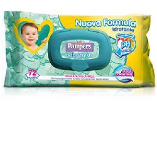 Pampers Wipes Baby Fresh3x72pz