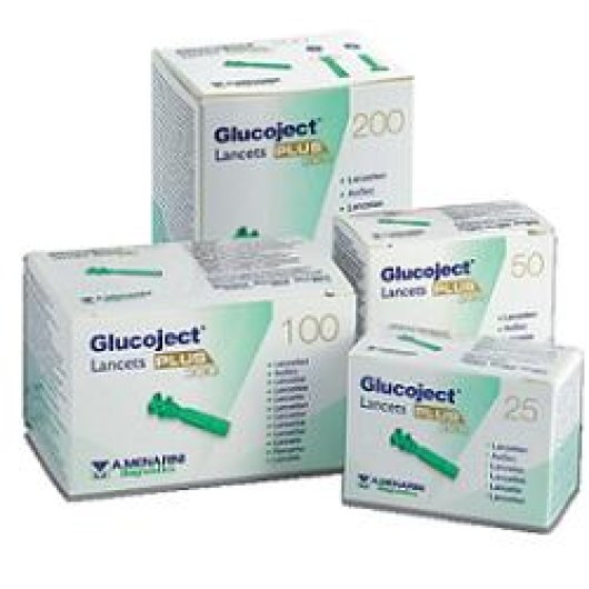 Glucoject Lancets Plus G33 200