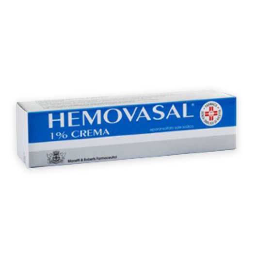 HEMOVASAL CREMA 30G 1%