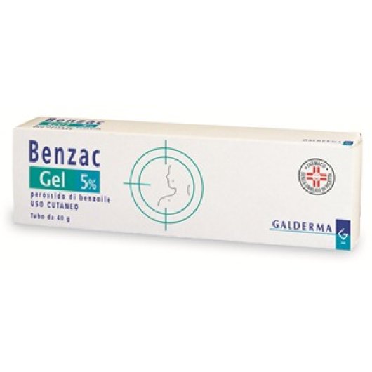 BENZAC GEL 40G 5%