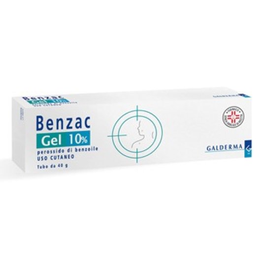 BENZAC GEL 40G 10%