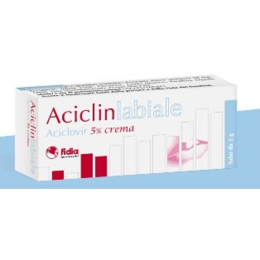 ACICLINLABIALE CREMA 2G 5%