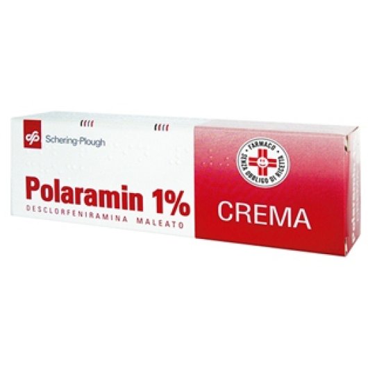 Polaramin 1% - Bayer - Tubetto da 25 grammi - Crema per il trattamento di dermatiti pruriginose, eritemi solari e punture d'insetto