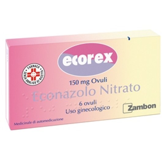 ECOREX 6 OVULI VAGINALI 150MG