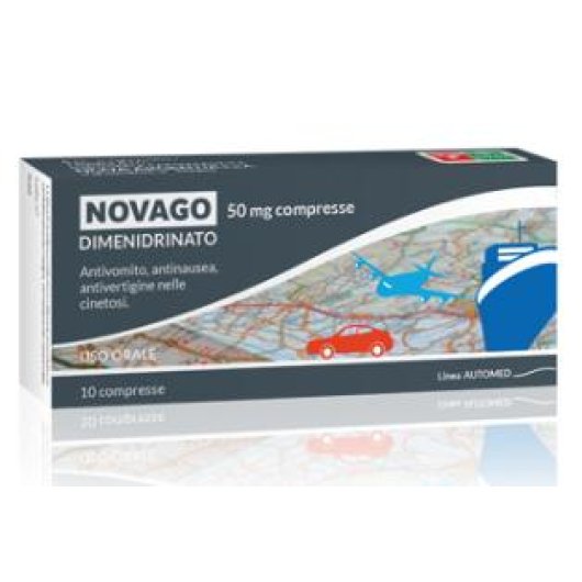 NOVAGO 10CPR 50MG