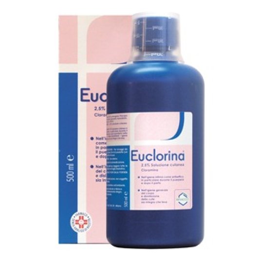 EUCLORINA 2,5% 1FL 500ML