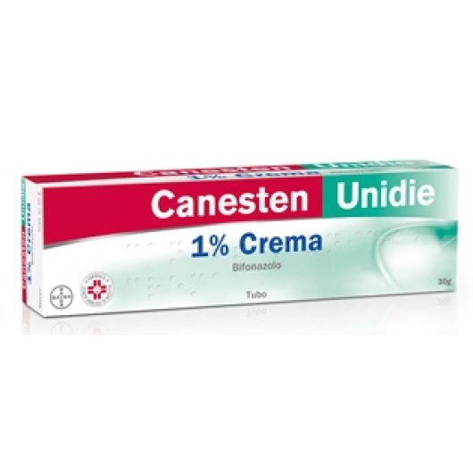 Canesten Unidie 1% Crema - Bayer - Flacone da 30 grammi - Trattamento medicale in crema per la cura delle micosi