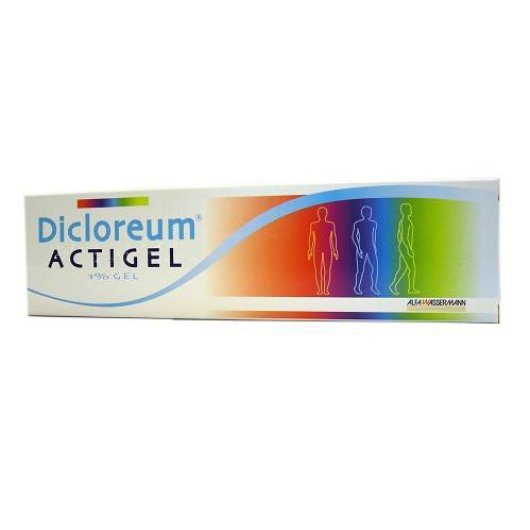 Dicloreum Actigel - Alfasigma - 50 grammi - Gel per il trattamento locale di stati dolorosi e infiammatori di natura traumatica o reumatica