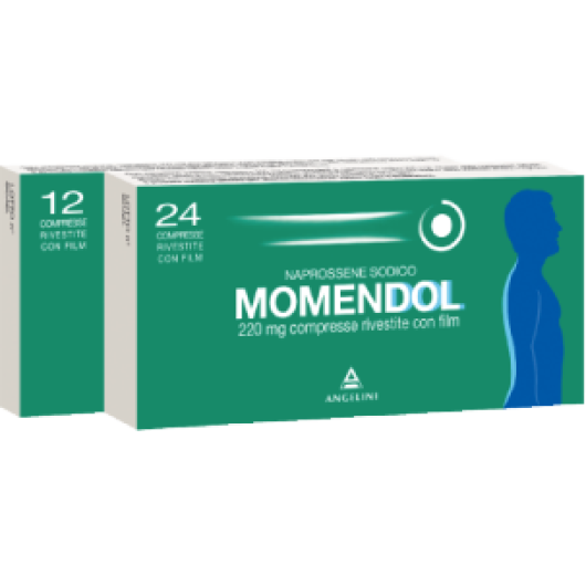 MOMENDOL 24CPR RIV 220MG