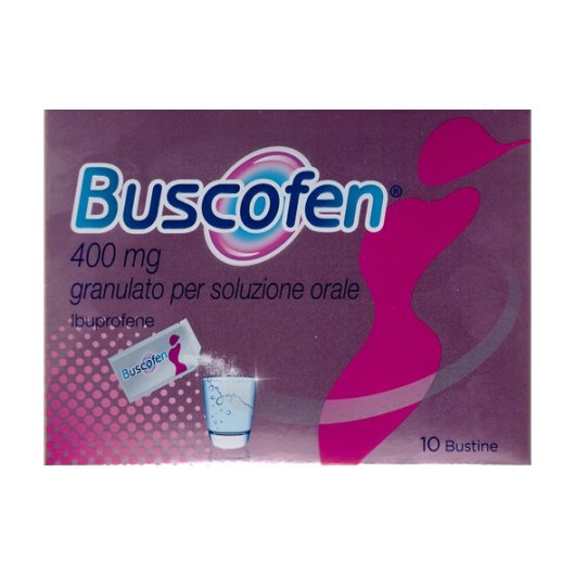 BUSCOFEN GRAT 10BUST 400MG