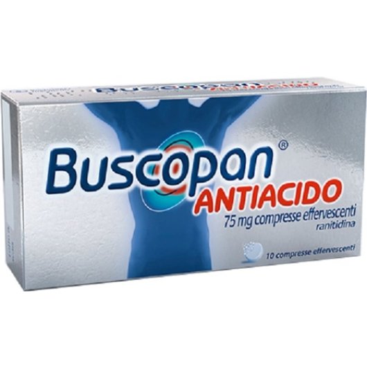 BUSCOPAN ANTIAC 10CPR EFF 75MG