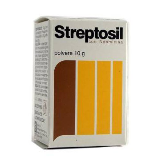 STREPTOSIL NEOMICINA POLV 10G