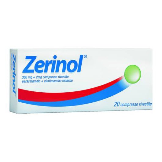 ZERINOL 20CPR RIV 300MG+2MG