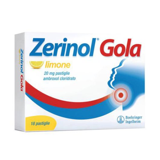 ZERINOL GOLA LIMO 18PAST 20MG