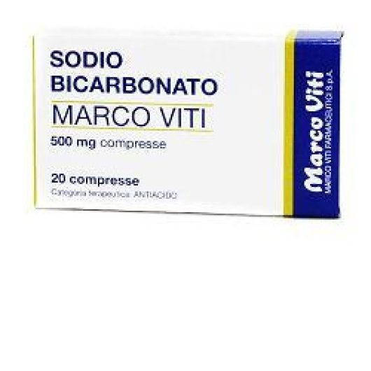 SODIO BICARBONATO 20CPR 500MG