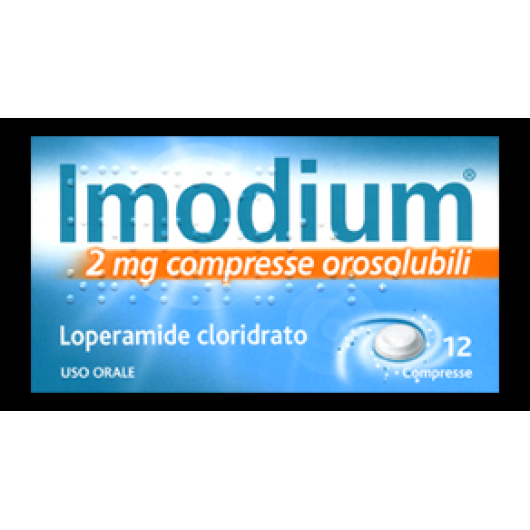 IMODIUM 12CPR OROSOL 2MG