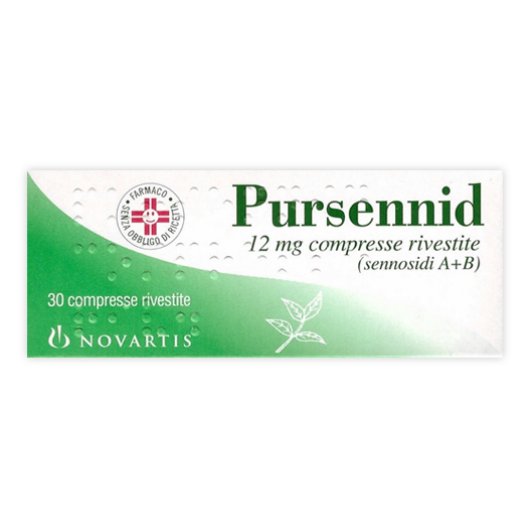 PURSENNID 30CPR RIV 12MG