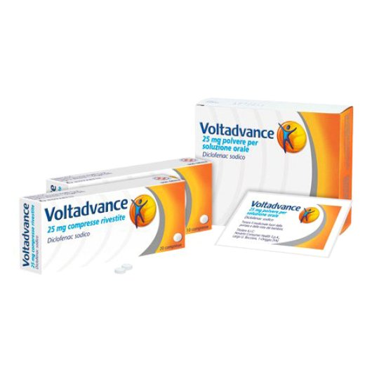 VOLTADVANCE 10CPR RIV 25MG