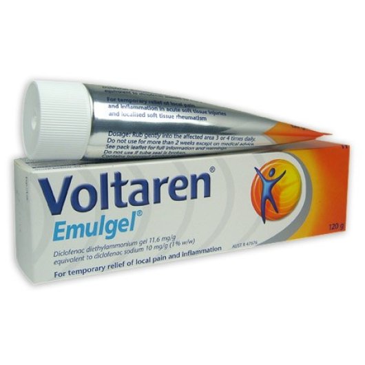 Voltaren Emulgel 1% Antinfiammatorio Diclofenac Dolori Articolari Mal Di Schiena Gel 120 g