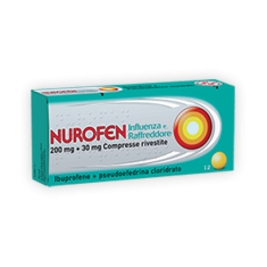 NUROFEN INFLUENZA RAFFR 12CPR