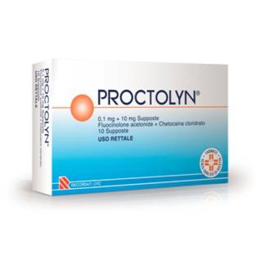 PROCTOLYN 10SUPP 0,1MG+10MG